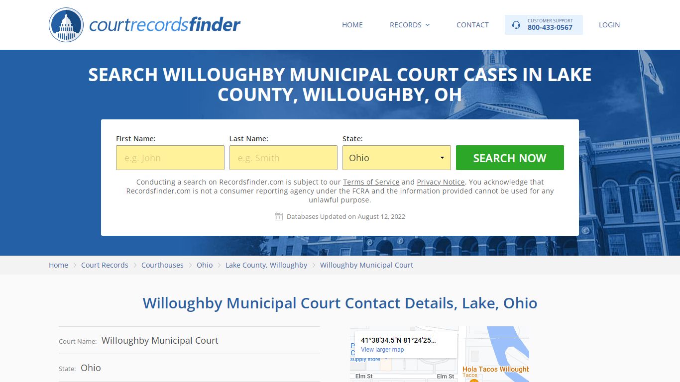 Willoughby Municipal Court Case Search - Lake County, OH ...