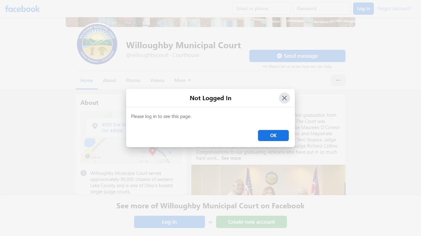 Willoughby Municipal Court - Home | Facebook